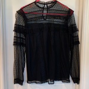Express, Black Blouse